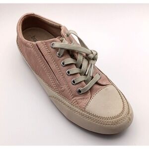 Bussola Novara Low-Top Lace-Up‎ Sneakers Blush Pink Women's Size 38.